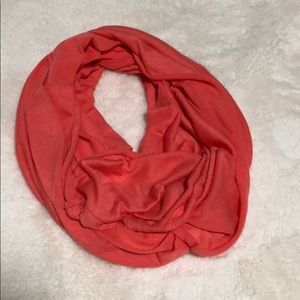 Coral Infinity Scarf